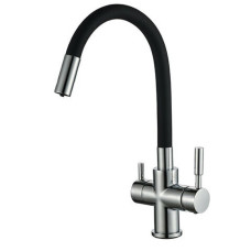 Смеситель для кухни Schein 8683BP черный