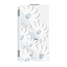 Газовый проточный водонагреватель Neva 4510 Glass ромашка 29748