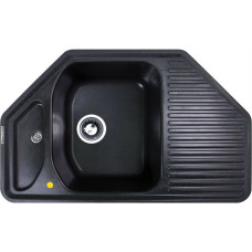 Кухонная мойка Zigmund & Shtain ECKIG 800 темная скала