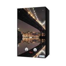 Газовый проточный водонагреватель VEKTOR eco G Ночной город