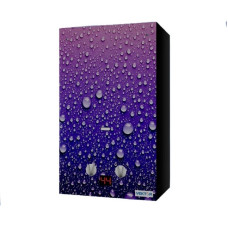 Газовый проточный водонагреватель VEKTOR eco G капли на стекле