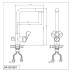 Смеситель для кухни D&K Rhein Marx DA1391601 хром