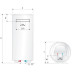 Электрический накопительный водонагреватель Ariston ABS Pro1 Eco PW 65 V slim