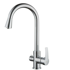 Смеситель для кухни D&K Rhein Valerius DA1361601 хром