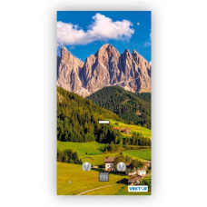 Газовый проточный водонагреватель VEKTOR 10 G горы