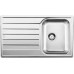 Кухонная мойка Blanco Livit 45 S Salto нерж. сталь декор