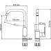 Смеситель для кухни WasserKraft Mindel 8507 Смеситель для кухни WasserKraft Mindel 8507