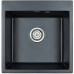 Кухонная мойка Paulmark PRAKTISCH черный металлик Кухонная мойка Paulmark PRAKTISCH черный металлик