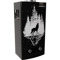 Газовый проточный водонагреватель VilTerm S10 Print волк черная