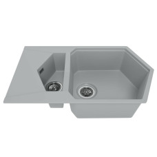 Кухонная мойка KitKraken Pond K-850M.7032 Grey