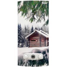 Газовый проточный водонагреватель VilTerm S13 Print Зимний дом