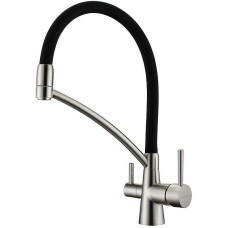 Смеситель для кухни Paulmark SIEGEN никель