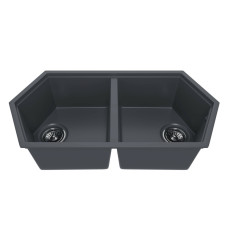 Кухонная мойка KitKraken Gulf K-850.2B.7024 Graphite