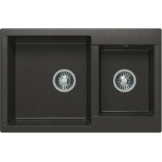 Кухонная мойка Polygran Brig-772 черный