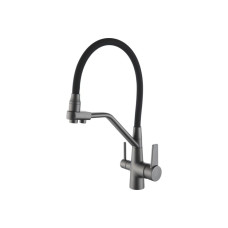 Смеситель для кухни Rose R558Y пепельный