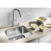 Кухонная мойка Blanco SUPRA 340-U 518200 нержавеющая сталь