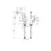 Смеситель для кухни Hansgrohe Metris 14822000
