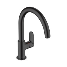 Смеситель для кухни Hansgrohe HG Vernis Blend M35 260 матовый черный 71870670 Смеситель для кухни Hansgrohe HG Vernis Blend M35 260 матовый черный 71870670