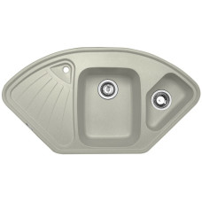 Кухонная мойка Zigmund & Shtain ECKIG 1000.2 речной песок
