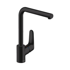 Смеситель для кухни Hansgrohe HG Focus матовый черный 31817670