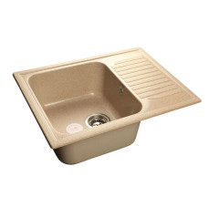 Кухонная мойка GranFest Standart GF-S-645L песочный