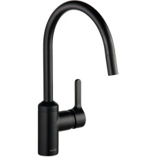 Смеситель для кухни Kludi BOZZ 428513978 черный матовый