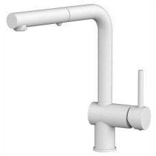 Смеситель для кухни Paffoni LIGHT белый матовый LIG285BO-MET