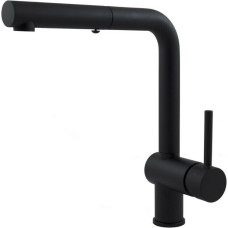 Смеситель для кухни Paffoni LIGHT черный матовый LIG285NO-MET