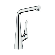 Смеситель для кухни Hansgrohe Metris M7114-H320 73812800 Смеситель для кухни Hansgrohe Metris M7114-H320 73812800