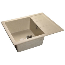 Кухонная мойка GranFest Quadro GF-Q-650L бежевый