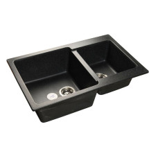 Кухонная мойка GranFest Practik GF-P-780K черный