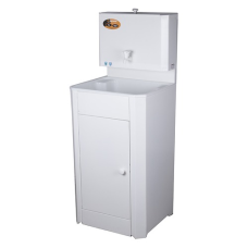 Электрический накопительный водонагреватель Вихрь КОМФОРТ без подогрева/пластиковая мойка/цвет белый