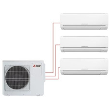 Мульти сплит-система Mitsubishi Electric MSZ-DM25VA2 + MSZ-DM35VA / MXZ-3DM50VA Мульти сплит-система Mitsubishi Electric MSZ-DM25VA2 + MSZ-DM35VA / MXZ-3DM50VA