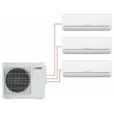 Мульти сплит-система Mitsubishi Electric MSZ-HJ25VA-ER13 / MXZ-3HJ50VA-ER1 Мульти сплит-система Mitsubishi Electric MSZ-HJ25VA-ER13 / MXZ-3HJ50VA-ER1