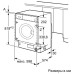 Встраиваемая стиральная машина Bosch WIW 24340OE