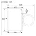 Сушильная машина Bosch WTH 83001 OE