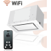 Встраиваемая вытяжка Weissgauff Aura 1350 WH Premium Touch Inverter WI-FI