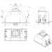 Встраиваемая вытяжка Falmec Built-In Burano Plus 70 BK