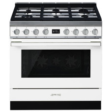Комбинированная плита Smeg CPF9GPWH