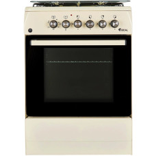 Комбинированная плита Ideal L115 ГК молочный