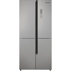 Холодильник Weissgauff WCD 450 Bru Steel Glass