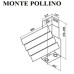 Кухонная вытяжка Delonghi Monte Pollino bianco 60