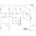 Встраиваемый винный шкаф Smeg CVI129B3