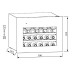 Встраиваемый винный шкаф Korting KFW 501 SL GN Встраиваемый винный шкаф Korting KFW 501 SL GN