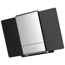 Кухонная вытяжка Krona Talli 600 inox/black glass 3P