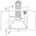 Встраиваемая вытяжка Zugel ZHI523W