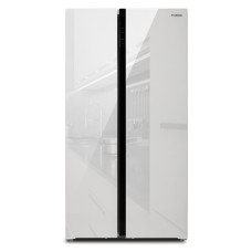Холодильник Hyundai CS6503FV белое стекло Холодильник Hyundai CS6503FV белое стекло