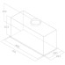 Встраиваемая вытяжка Elica LANE SENSOR BL MAT A 52