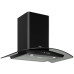 Кухонная вытяжка ELIKOR Аметист 60 черный гал тонированное стекло Кухонная вытяжка ELIKOR Аметист 60 черный гал тонированное стекло