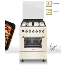 Комбинированная плита Nordfrost GE 6064 YR